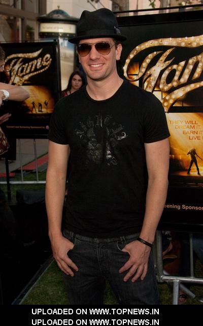 J.C. Chasez at "Fame" Los Angeles Premiere - Arrivals